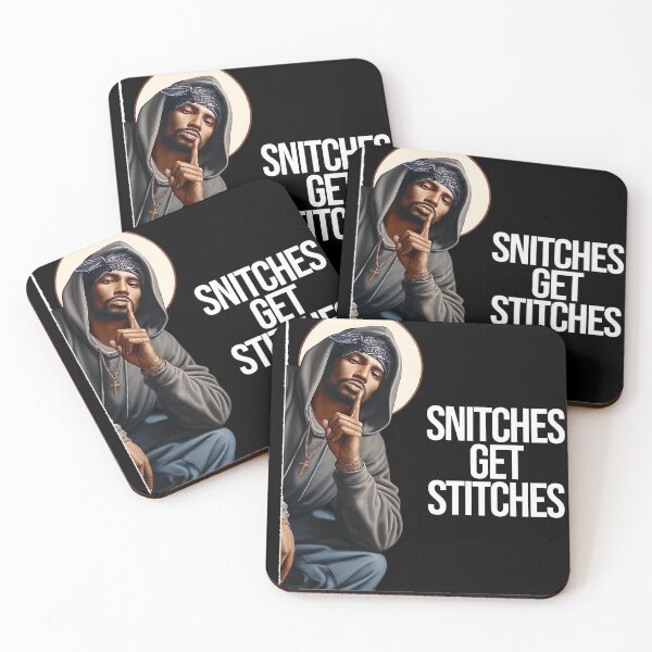 Item preview, Snitches Get Stitches, Jesus I Saw That Parody designed and sold by Yogimeister.