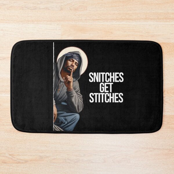 Item preview, Snitches Get Stitches, Jesus I Saw That Parody designed and sold by Yogimeister.
