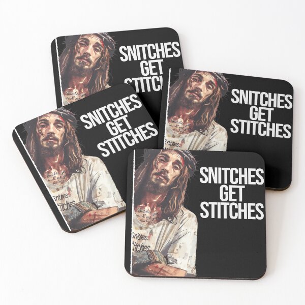 Item preview, Snitches Get Stitches, Jesus I Saw That Parody designed and sold by Yogimeister.