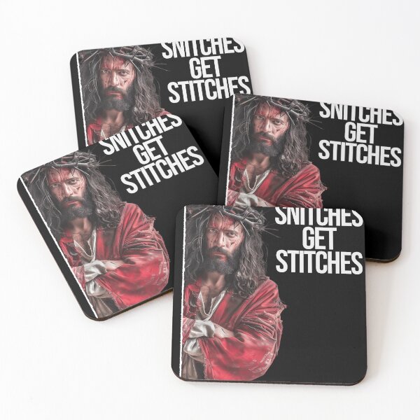 Item preview, Snitches Get Stitches, Jesus I Saw That Parody designed and sold by Yogimeister.