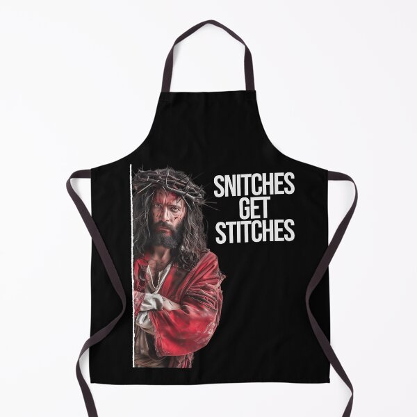 Item preview, Snitches Get Stitches, Jesus I Saw That Parody designed and sold by Yogimeister.