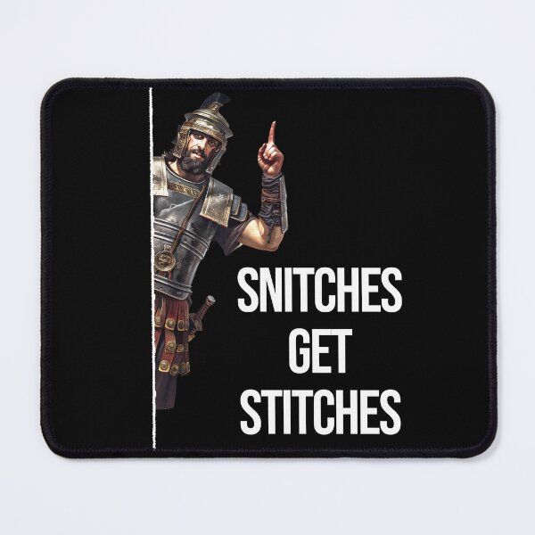 Item preview, Snitches Get Stitches, Jesus I Saw That Parody designed and sold by Yogimeister.