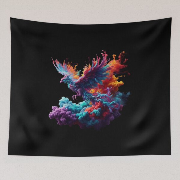 Item preview, Phoenix Flight: The Colors of Transformation" designed and sold by FreedomFrames.