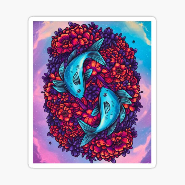 Item preview, Pisces Astrology. Zodiac sign, Pisces symbol designed and sold by ZodiacWonders.
