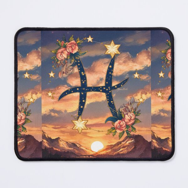 Item preview, Pisces Astrology. Zodiac sign, Pisces symbol designed and sold by ZodiacWonders.