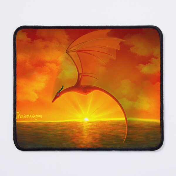 Item preview, Sunlight In Flight: Portrait of a Wyvern designed and sold by Transcendragons.