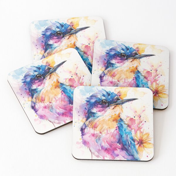 Item preview, Smart Birds Colorful designed and sold by KPArtzaaany.