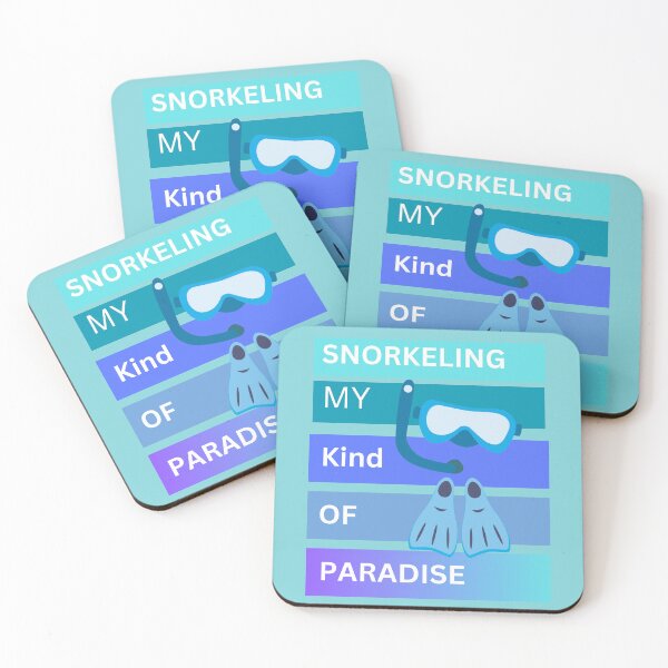 Item preview, Snorkeling is my kind of paradise designed and sold by seahorse crossing.
