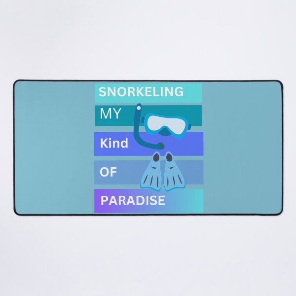Item preview, Snorkeling is my kind of paradise designed and sold by seahorse crossing.