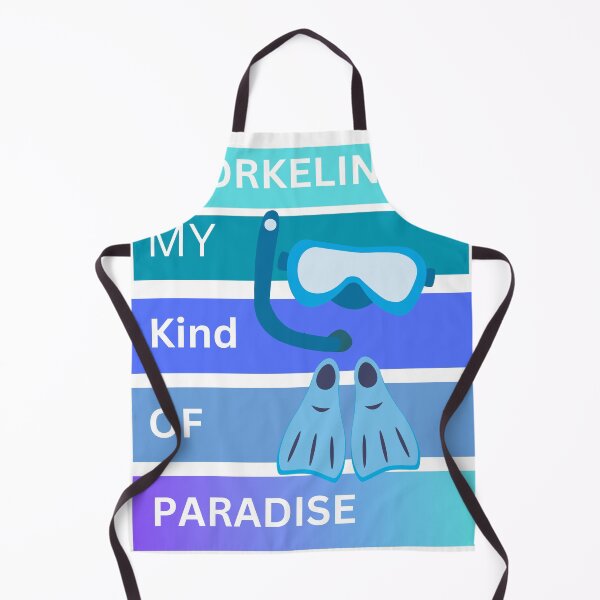 Item preview, Snorkeling is my kind of paradise designed and sold by seahorse crossing.