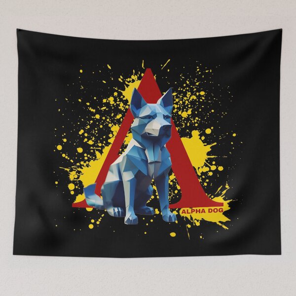 Item preview, Blue Alpha Dog designed and sold by pUNKnown.