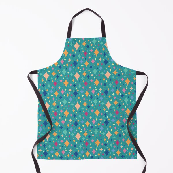 Item preview, Cosmic Circus I - Mid Century Inspired Jewel Tone Star Sparkle Pattern designed and sold by amandakwicker.