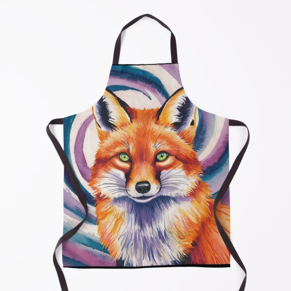 Artikelvorschau, Fuchsporträt. Fuchskopf, Fuchsgesicht, Fantasiefuchs, wunderlicher Fuchs entworfen und verkauft von FoxVibes.