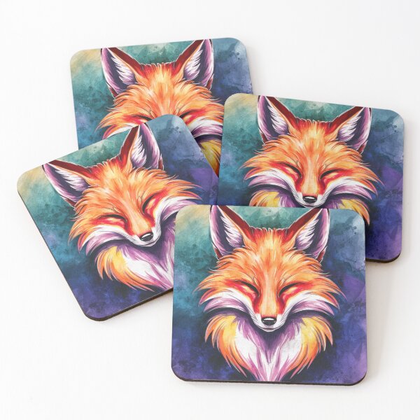 Item preview, Fox Portrait. fox head, fox face, fantasy fox, whimsical fox designed and sold by FoxVibes.