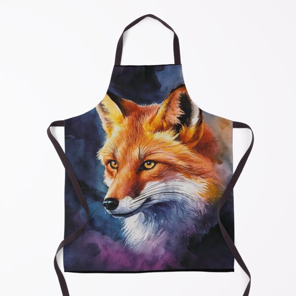 Artikelvorschau, Fuchsporträt. Fuchskopf, Fuchsgesicht, Fantasiefuchs, wunderlicher Fuchs entworfen und verkauft von FoxVibes.