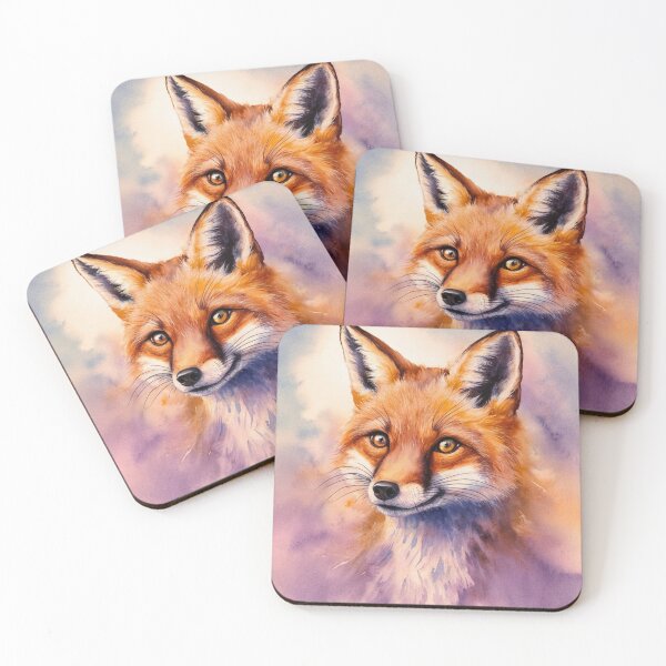 Item preview, Fox Portrait. fox head, fox face, fantasy fox, whimsical fox designed and sold by FoxVibes.