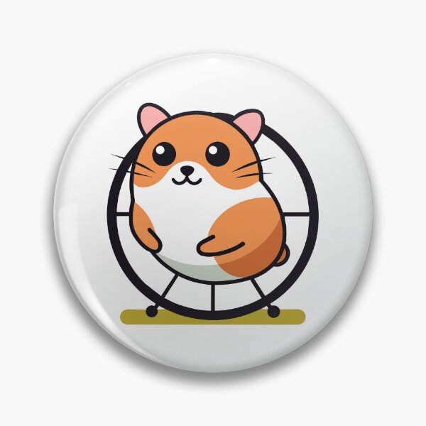 Item preview, Minimalist Miniature Hamster Depiction designed and sold by omerfdln34.