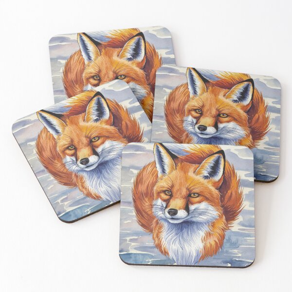 Item preview, Fox Portrait. fox head, fox face, fantasy fox, whimsical fox designed and sold by FoxVibes.