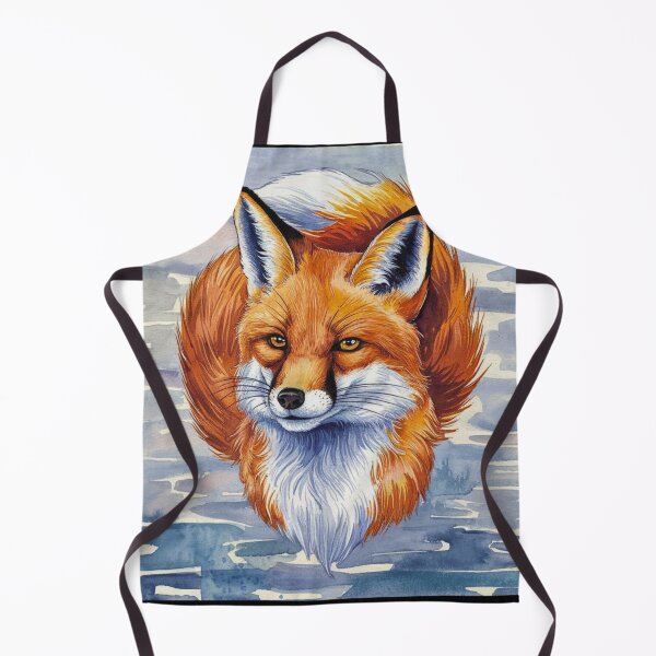 Artikelvorschau, Fuchsporträt. Fuchskopf, Fuchsgesicht, Fantasiefuchs, wunderlicher Fuchs entworfen und verkauft von FoxVibes.