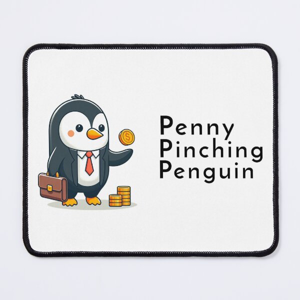 Item preview, Penny Pinching Penguin designed and sold by Fin-Animals.