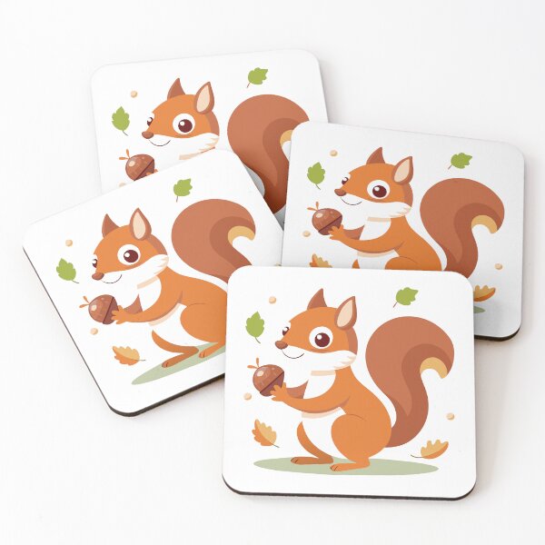 Item preview, Minimalist Petite Squirrel Portrait designed and sold by omerfdln34.