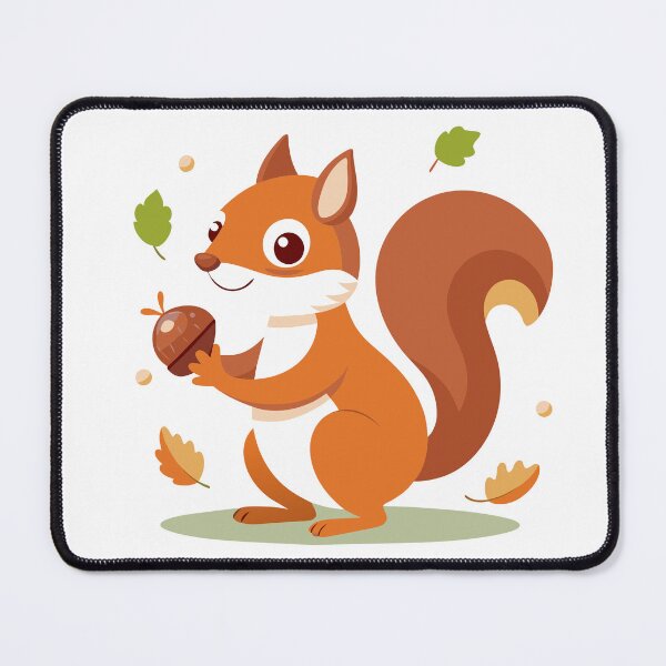 Item preview, Minimalist Petite Squirrel Portrait designed and sold by omerfdln34.