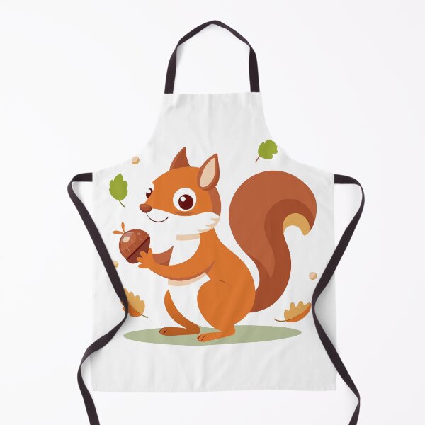 Item preview, Minimalist Petite Squirrel Portrait designed and sold by omerfdln34.