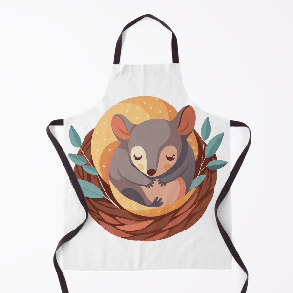 Item preview, Minimalist Tiny Dormouse Portrait designed and sold by omerfdln34.