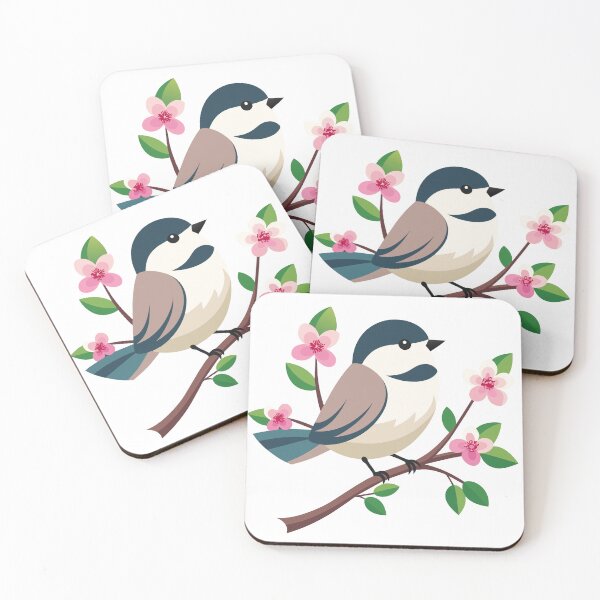 Item preview, Minimalist Little Chickadee Depiction designed and sold by omerfdln34.