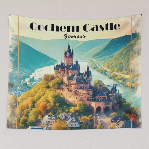 Item preview, Cochem Castle, Germany designed and sold by Era-of-Traveler.