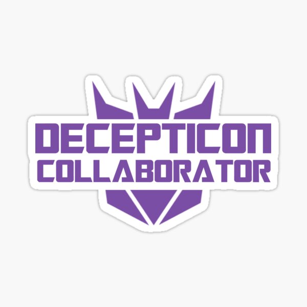 Item preview, Decepticon Collaborator designed and sold by NerdyNoveltees.