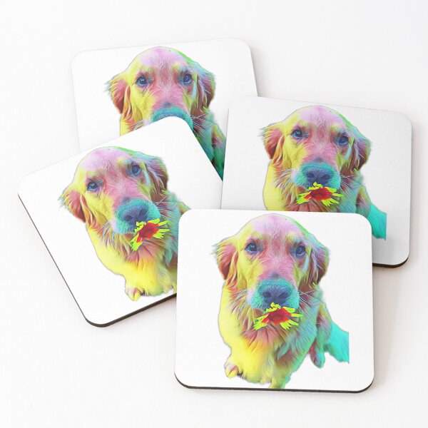 Item preview, Bright Golden Retriever designed and sold by Tao's Inspired Hands.