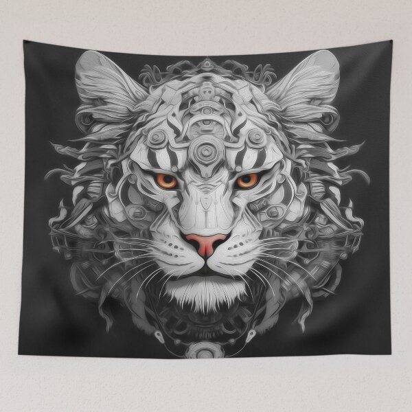 Item preview, White Tiger designed and sold by PanoramicNFT.