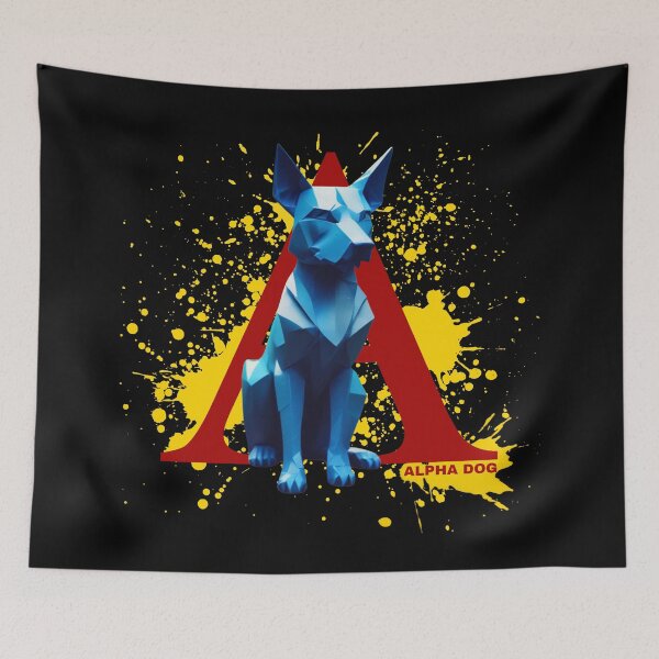 Item preview, Blue Alpha Dog designed and sold by pUNKnown.