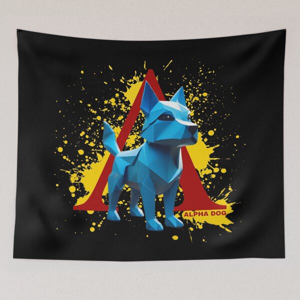 Item preview, Blue Alpha Dog designed and sold by pUNKnown.