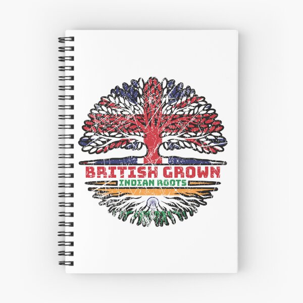 Item preview, Indian India Uk United Kingdom British Tree Roots Flag designed and sold by FlagX.