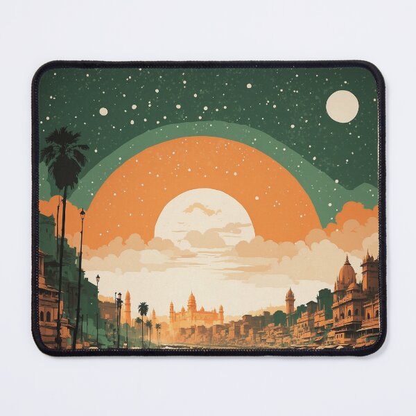 Item preview, Varanasi India Vintage Travel Tourism  designed and sold by TravelersGems.