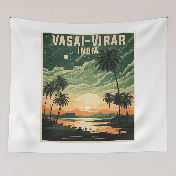 Item preview, Vasai Virar India Vintage Viajes Turismo designed and sold by TravelersGems.