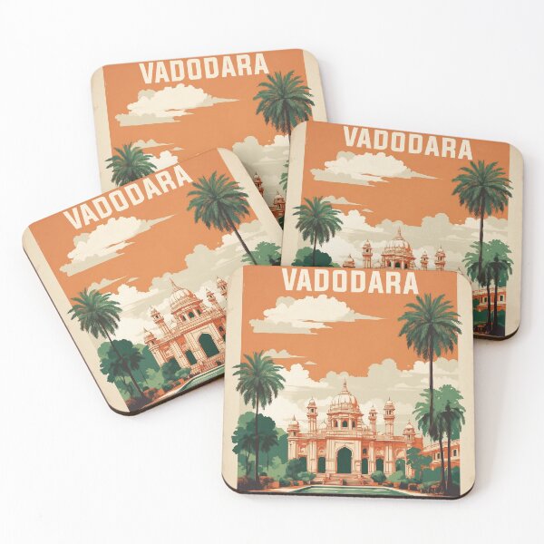 Artikelvorschau, Vadodara Indien Vintage Reisetourismus entworfen und verkauft von TravelersGems.