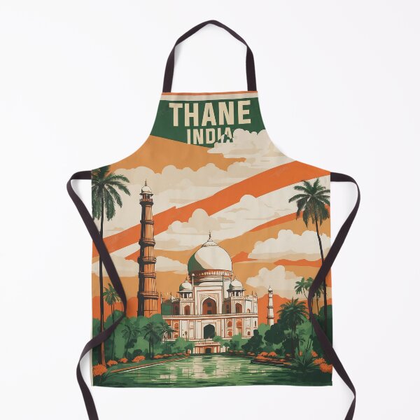 Item preview, Thane India Vintage Travel Tourism  designed and sold by TravelersGems.