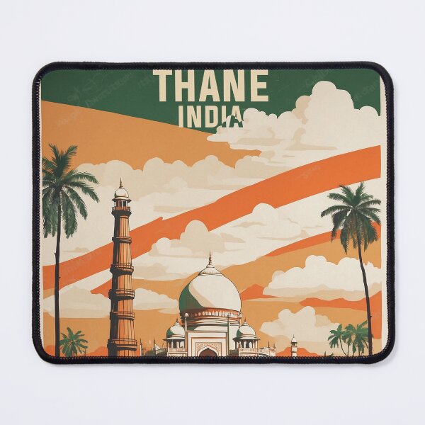 Item preview, Thane India Vintage Travel Tourism  designed and sold by TravelersGems.