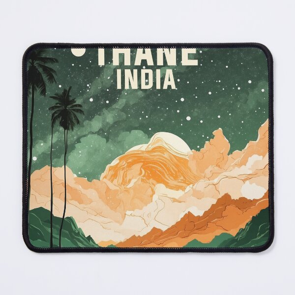 Item preview, Thane India Vintage Travel Tourism  designed and sold by TravelersGems.