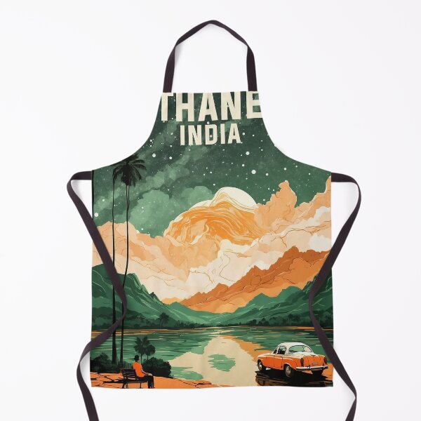 Item preview, Thane India Vintage Travel Tourism  designed and sold by TravelersGems.