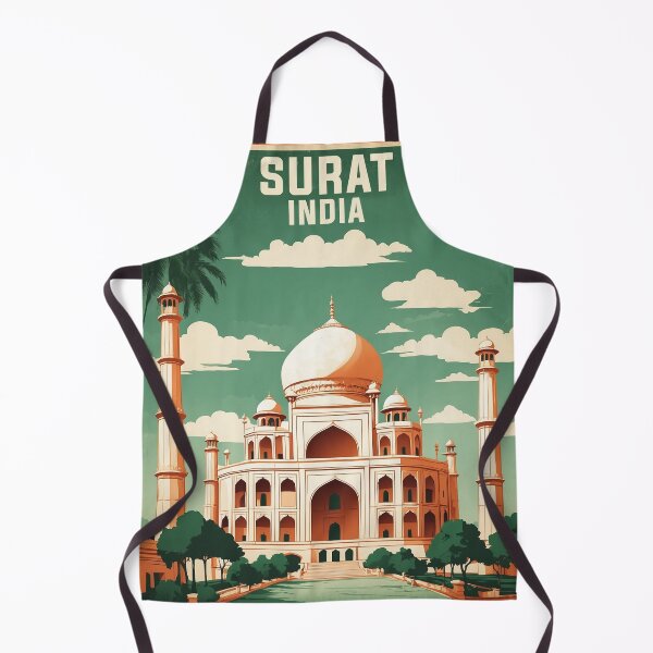 Item preview, Surat India Vintage Travel Tourism designed and sold by TravelersGems.