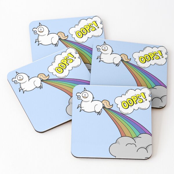 Item preview, Farting Unicorn Rainbow Cloud Sky Funny Humor Meme  designed and sold by socialarmour.
