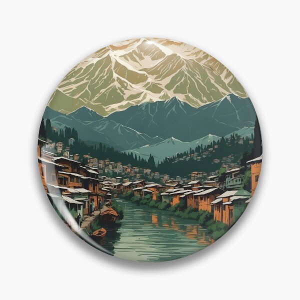 Item preview, Srinagar India Vintage Travel Tourism  designed and sold by TravelersGems.