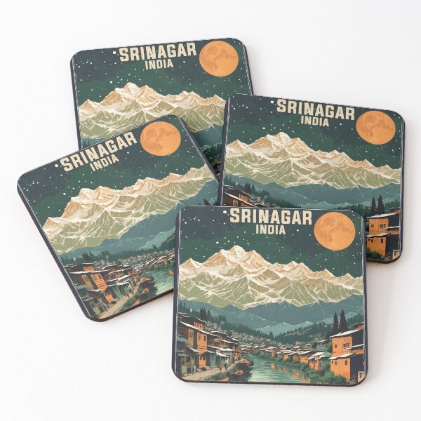 Item preview, Srinagar India Vintage Travel Tourism  designed and sold by TravelersGems.