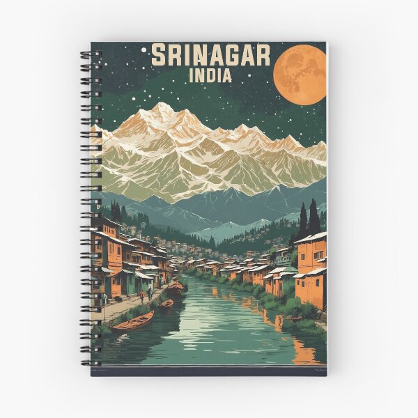 Item preview, Srinagar India Vintage Travel Tourism  designed and sold by TravelersGems.