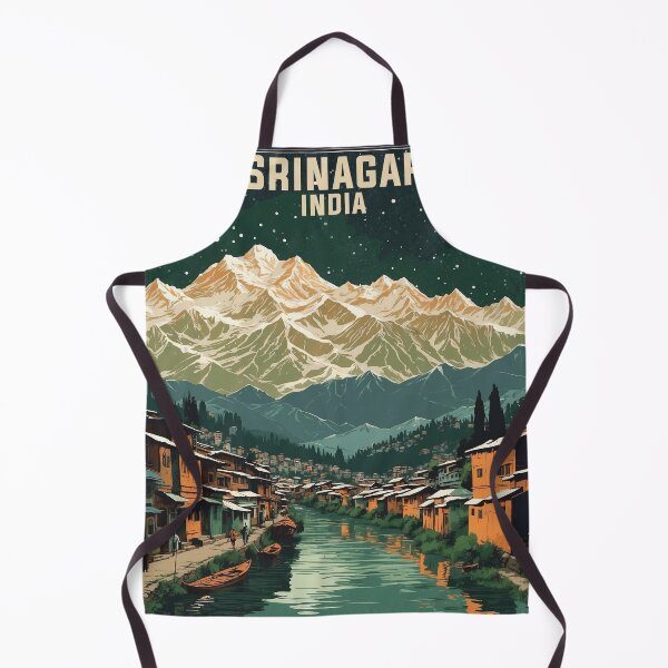 Item preview, Srinagar India Vintage Travel Tourism designed and sold by TravelersGems.