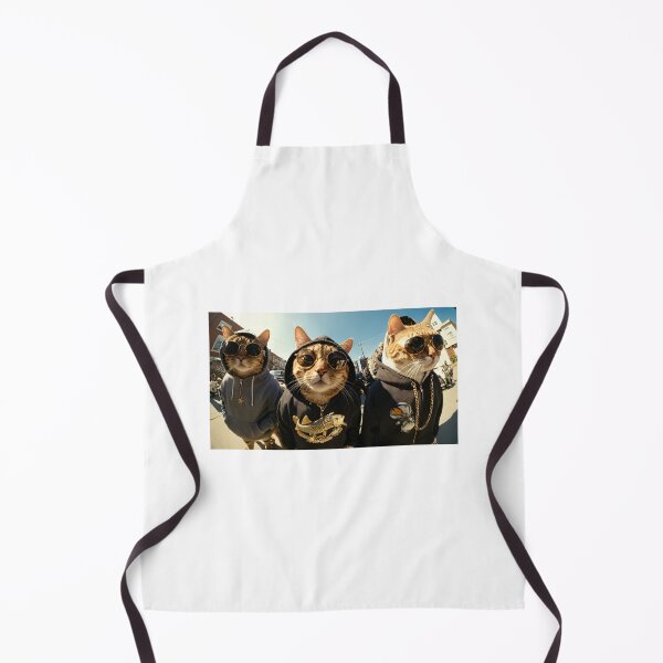 Item preview, Gangster Cat Crew Rap Gold Chains Graphic Funny Humor designed and sold by socialarmour.
